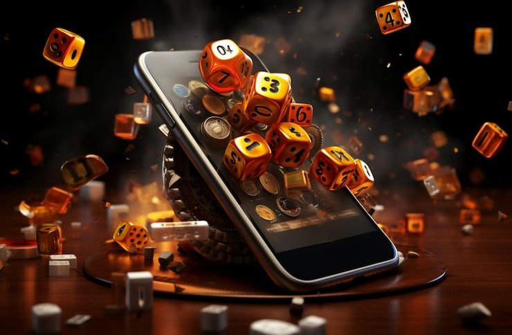 Antarmuka permainan live dealer di perangkat mobile