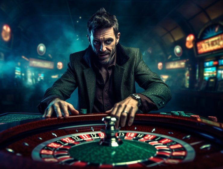 Antarmuka meja roulette live Joker Gaming